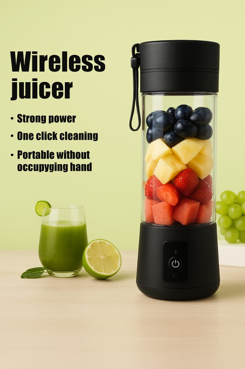 Portable Juicer -  Smoothie Maker, Multicolor