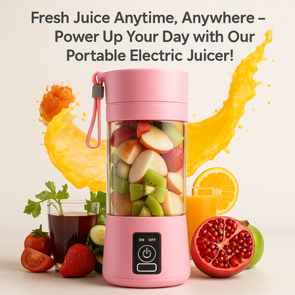 Portable Juicer -  Smoothie Maker, Multicolor